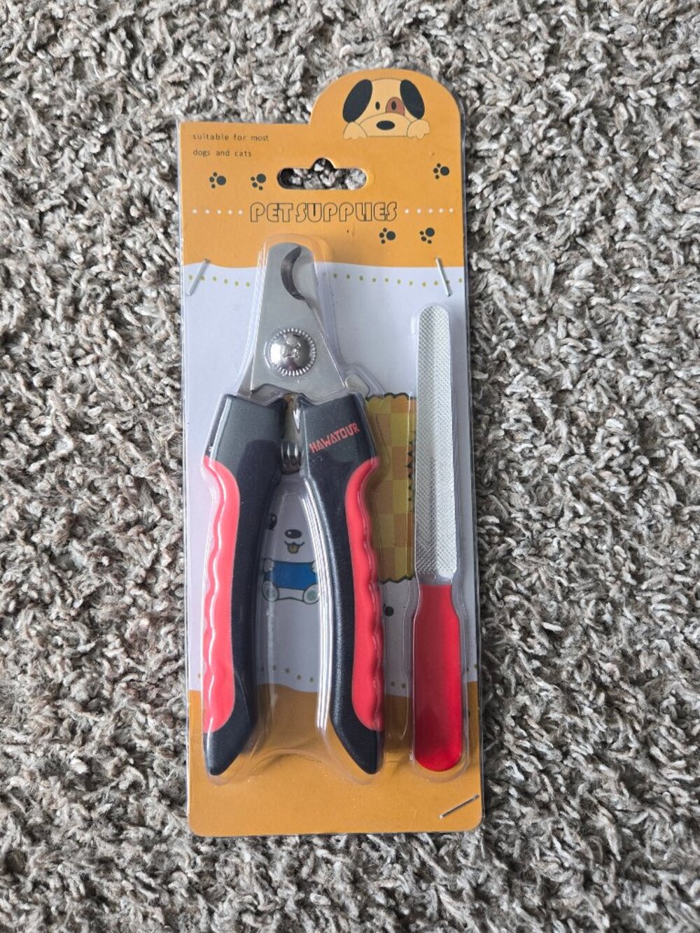 Hawatour Nail Clippers with File